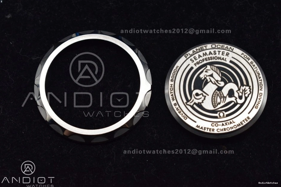 6000M Deep 1:1 Dial A Ultra TF Best Bezel Edition SS Ceramic Seamaster on Blue Rubber Strap White 1078 Black Versatile 0404